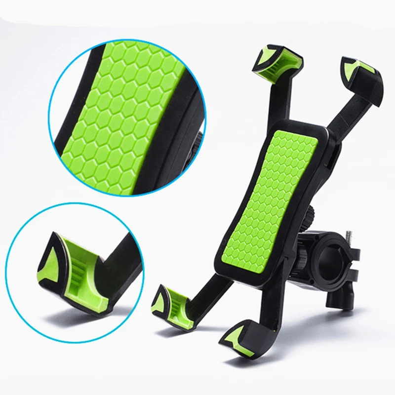 Новинка модный держатель для телефона на руль нескользящий 360 градусов вращается