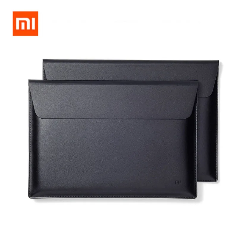 

Original Xiaomi Laptop Sleeve Bags12.5 13.3 Inch Macbook Air Leather Case Upgraded Shockproof Portable Thin 5mm Waterproof Bag