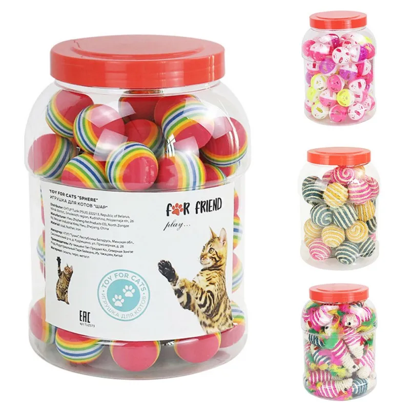 

Pet Cat Sisal Feather Mouse Toy 40 Buckets In Random Colors Cat toys False Mouse