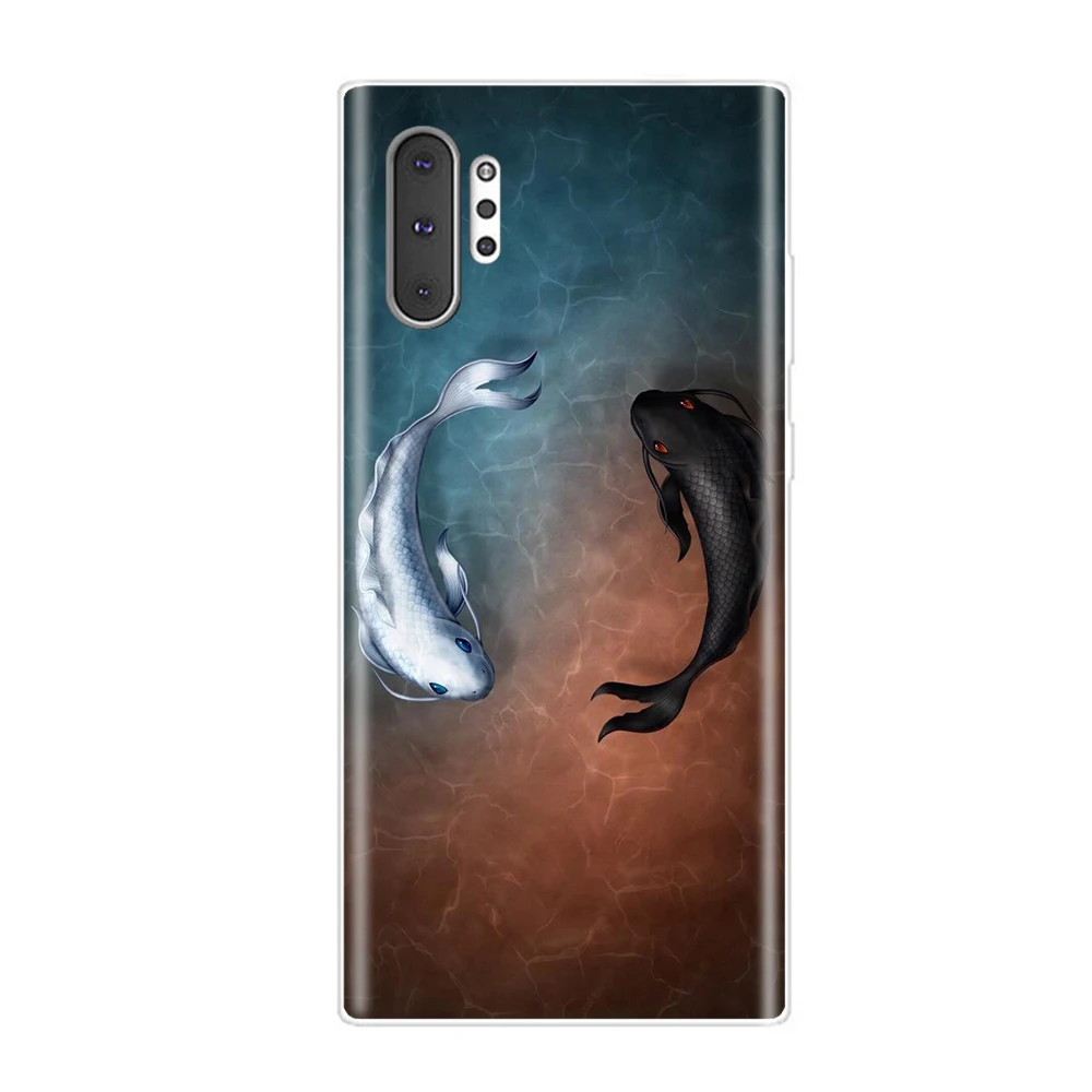 Для samsung Galaxy Note 10 чехол силиконовый ударопрочный ТПУ для телефона Plus Pro