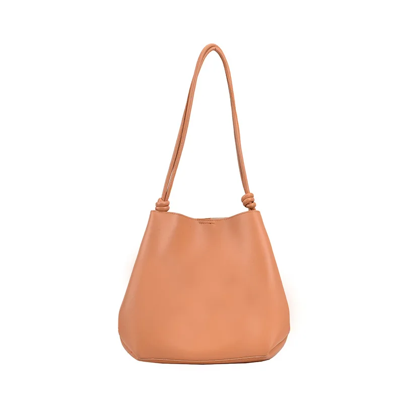 

Solid Color Shoulder Bags for Women 2021 Quality Pu Leather Casual Totes Female Crossbody Bag Summer Large Luxury Brand Handbags