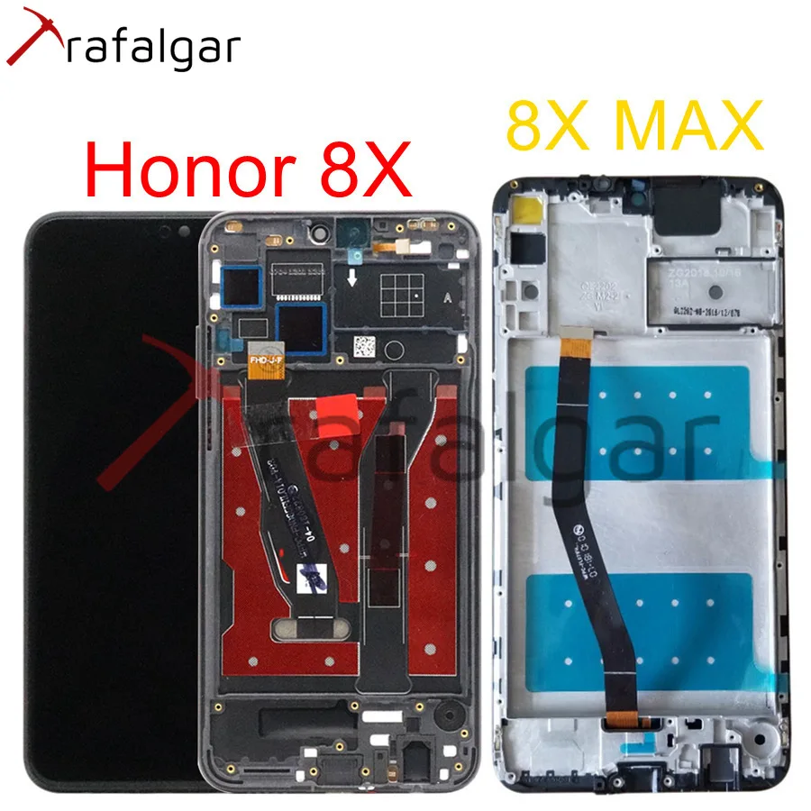 Для huawei Honor 8X ЖК-дисплей кодирующий преобразователь сенсорного экрана в сборе для huawei Honor 8X MAX ЖК-дисплей JSN L22 L21 AL00 замена экрана