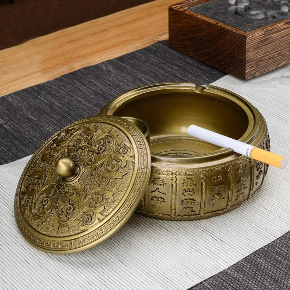 Retro Ashtray Office Tea Table Ashtray Resin Windproof With Cover Home Furnishings Personalized Ashtray
Retro Ashtray Office Tea Table Ashtray Resin Windproof With Cover Home Furnishings Personalized Ashtray