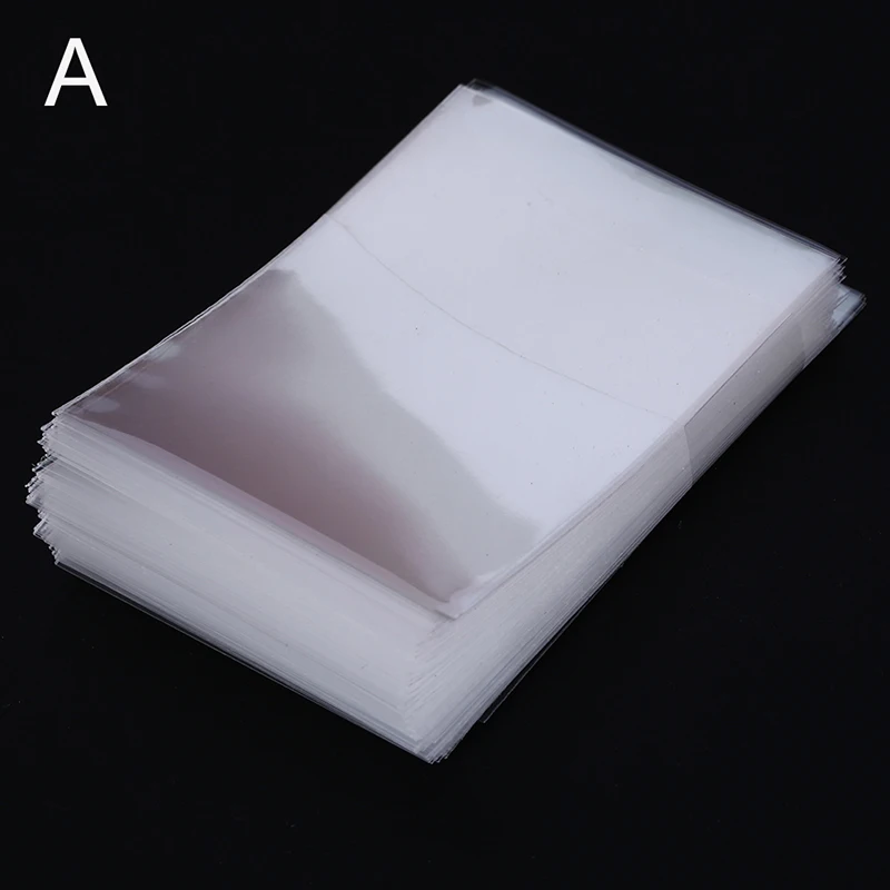 

100Pcs Matte Cards Sleeves Cards Protector for Trading Cards Shield Magic Card Cover Transparent card holder 6.6cmx9cm 6cm x 9cm