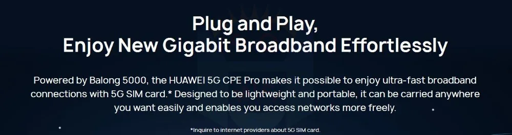 Мобильный роутер huawei 5G CPE Pro H112-372 5G NSA+ SA 4g sim портативный Ethernet 5G 4G lte роутер с слотом для sim-карты H112 роутер 5g