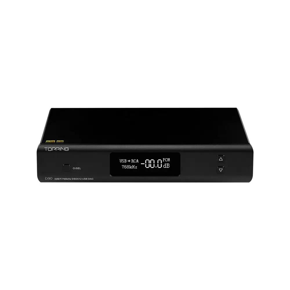 Топ D90 HIFI XMOS XU208 USB DAC AK4499 CAR8675 Bluetooth 5,0 LDAC DSD512 Hi-Res аудио декодер