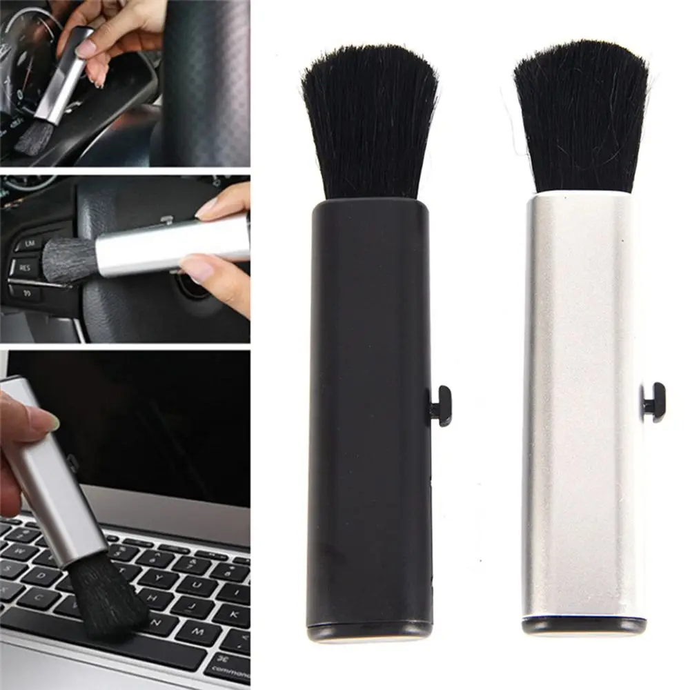 

Superfine Fiber Car Auto Kit Air Outlet Cleaning Adjustable Brush Car Instrument Panel Seams Brush Dust Cleaner Auto Accessories