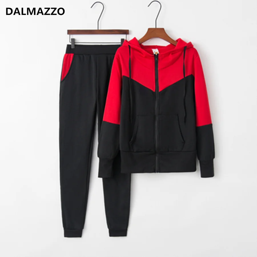 Женский спортивный костюм из двух предметов толстовка с капюшоном и брюки|2piece