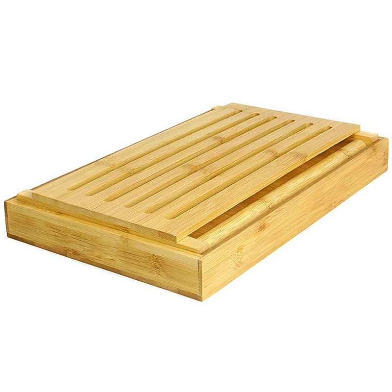

Toast Bread Slicer Wooden Foldable Loaf Cutter Rack Cutting Guide Slicing Tools Kitchen Accessories DIY Baking Baking Tool L23