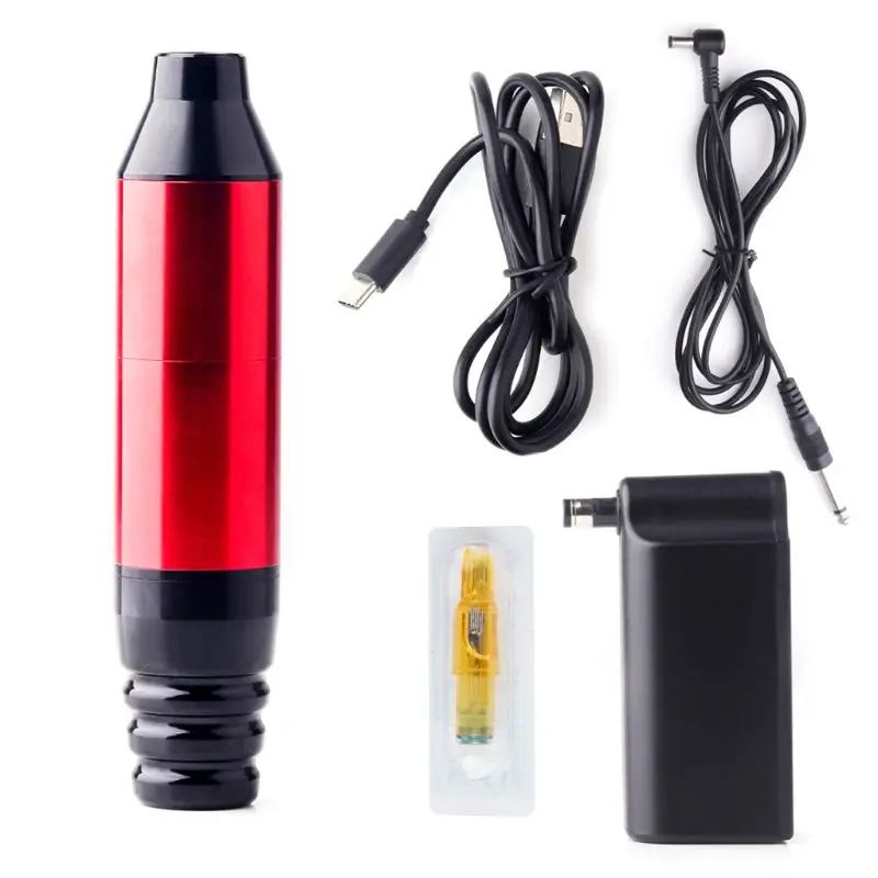 Беспроводной Перманентный макияж машина с иглы картриджи татуировки Miroblading