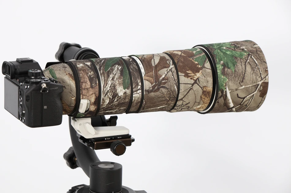 ROLANPRO нейлон водонепроницаемый объектив камуфляж дождевик для sony FE 200-600 мм F5.6-6.3 G OSS объектив защитный чехол кожух для оружия