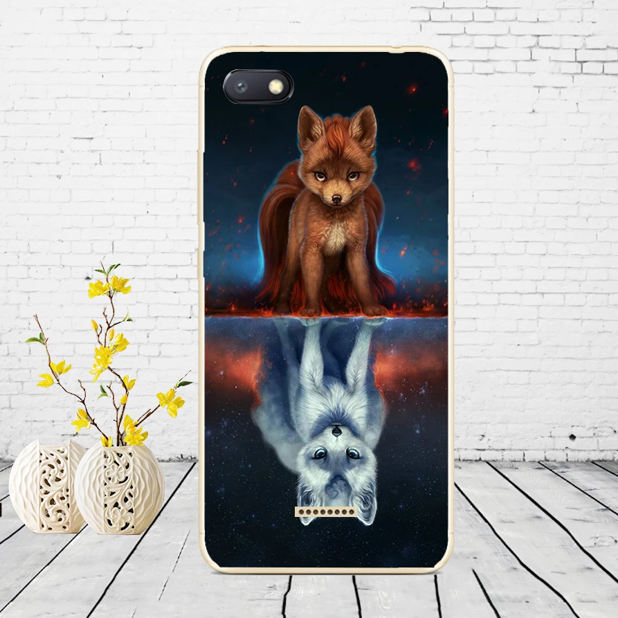 C11 Силиконовый чехол для xiaomi redmi 6a защитный чехол Мягкий ТПУ чехол для телефона Чехлы для xiaomi redmi 6A чехол бампер 6a Coque - Цвет: C11