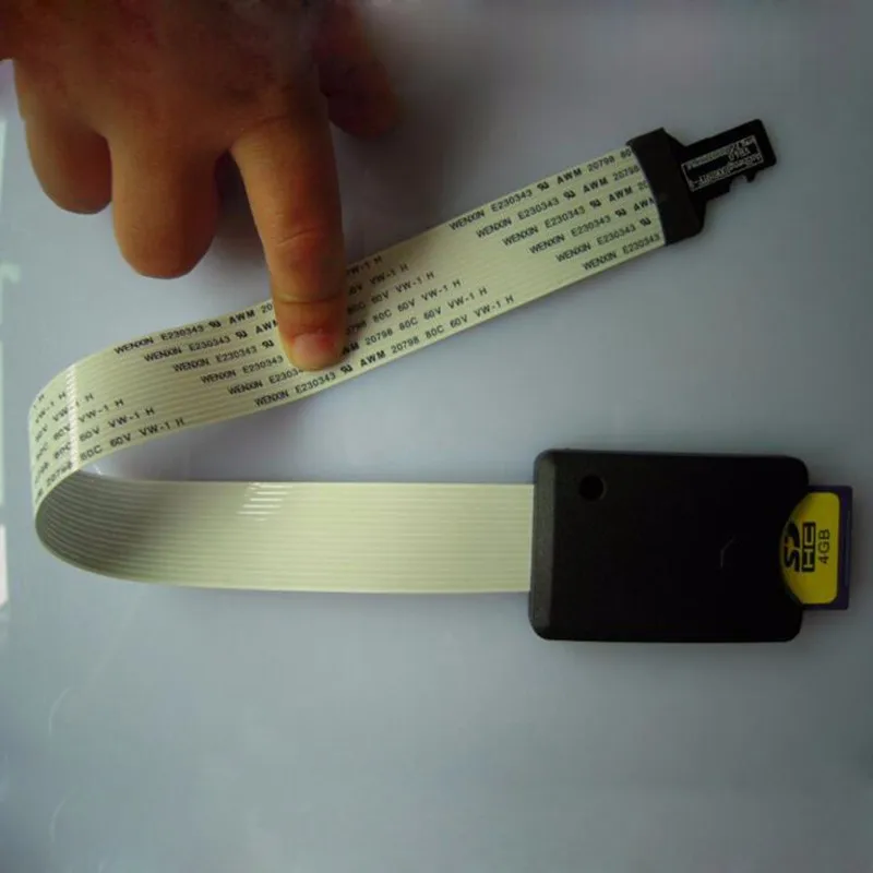 TF/Micro SD на карту гибкий удлинитель кабеля адаптер TF Zip карты памяти 25/48/60 см|Кабели