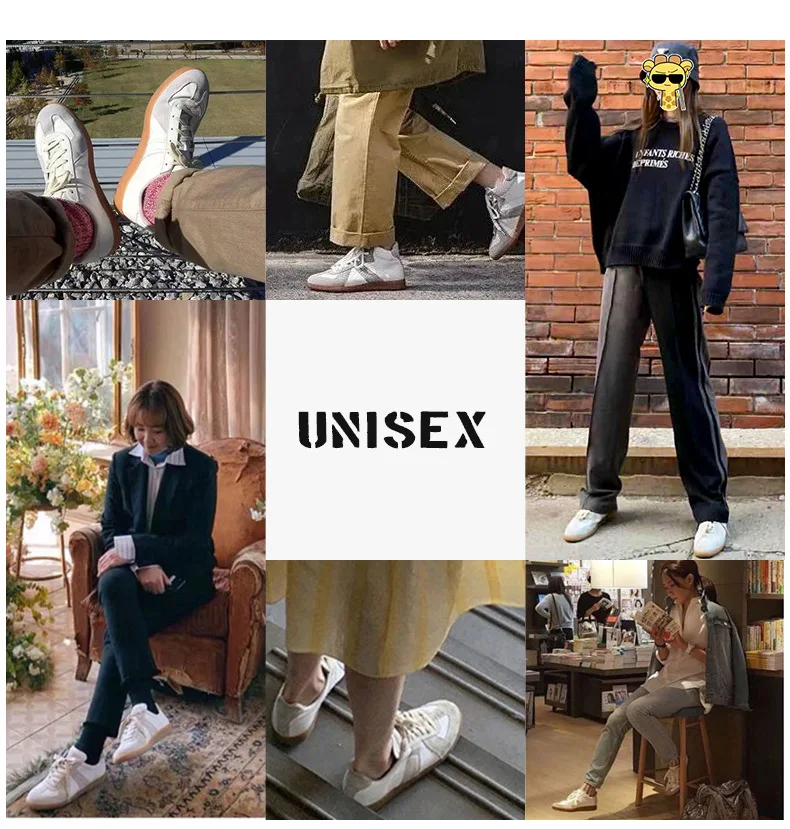 

2021 New Men's Casual Shoes German Training Shoes Man Sports Shoes Lace-up Vintage Genuine Leather Sneakers Male Loafers