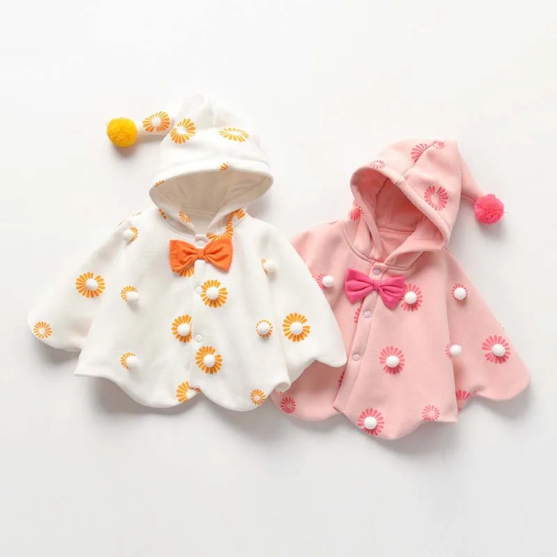

Baby Cloak Girls Children Shawl Cute Princess Fan Hooded Out Windproof Baby Quilt
