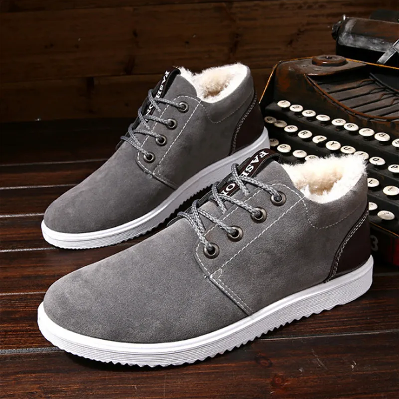 

Men Casual Shoes 2018 Men's Shoes Winter Warm Male Loafers Casual Footwear Winter Autumn Hot brand Mens Sneakers Breathable Shoe