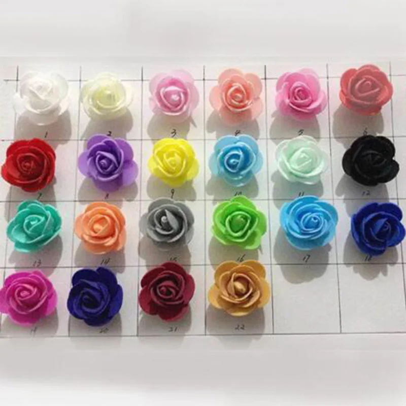 Color Message 40 см, искусственные цветы в виде сердца, розы, медведя, мыло из пены, цветок розы, панда, рождественские подарки для женщин, подарок на день Святого Валентина - Цвет: Color Message