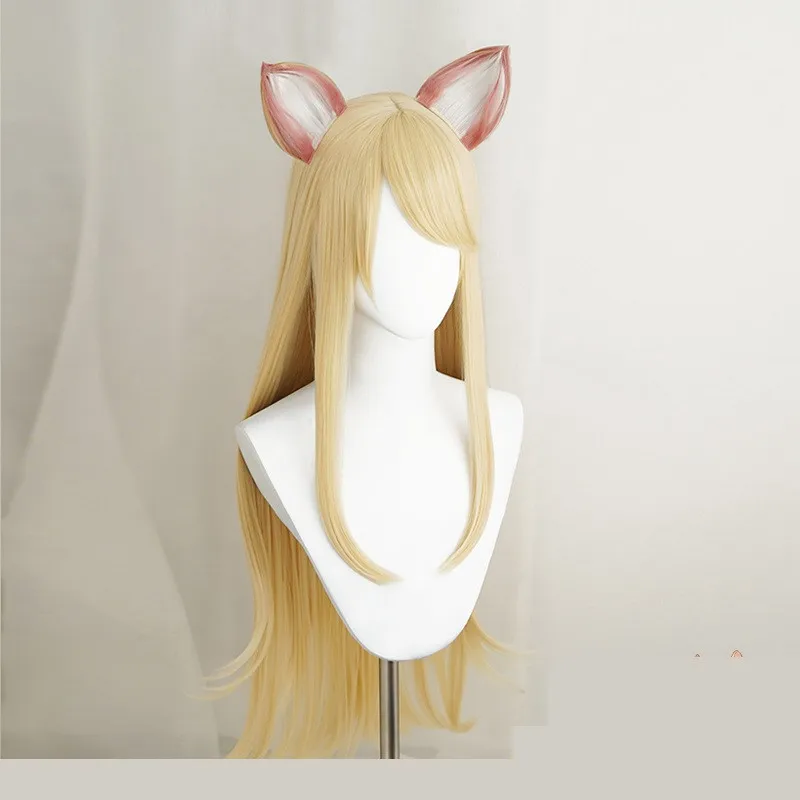 1 пара игровой персонаж KDA K/DA Ahri Косплей уши KDA заколка для волос Косплей уши лисы головной убор