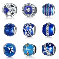 diy stars and moon beads jewelry bijoux bracciale bisuteria french bead silver perfumes mujer originales bracelet charms
