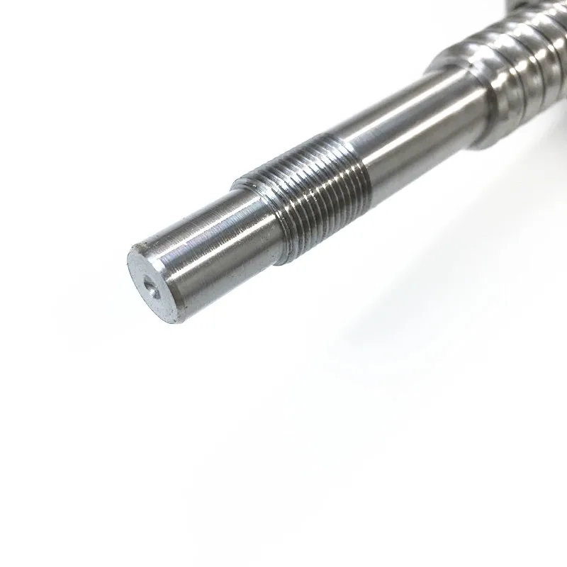 

SFU1204 SFU1605 SFU1604 SFU1610 100-550mm rolled ball screw C7 with 1605 1610 flange single / Double nut BK BF end machined CNC