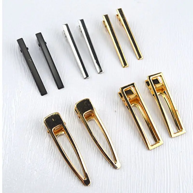 

1 Set Resin Crystal Epoxy Hair Clip Mold Hairpin Casting Silicone Mould DIY Crafts Jewelry Making Tool