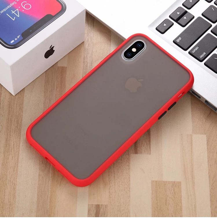 Прозрачный противоударный чехол для телефона iPhone 11 Pro Max X XR Xs Max, мягкий ТПУ Простой Прозрачный чехол для iPhone 6 6S 7 8 Plus, чехол