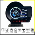LUFI XF английская версия OBD2 цифровой turbo boost датчик давления масла для автомобиля Afr обмин уровень топлива Скорость EXT масляный измеритель