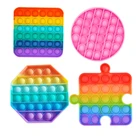 Пуш-поп фиджеты Пузырьковые игрушки для взрослых игрушка для снятия стресса Антистресс мягкие сжимаемые антистрессовые подарочные антистрессовые поп ит