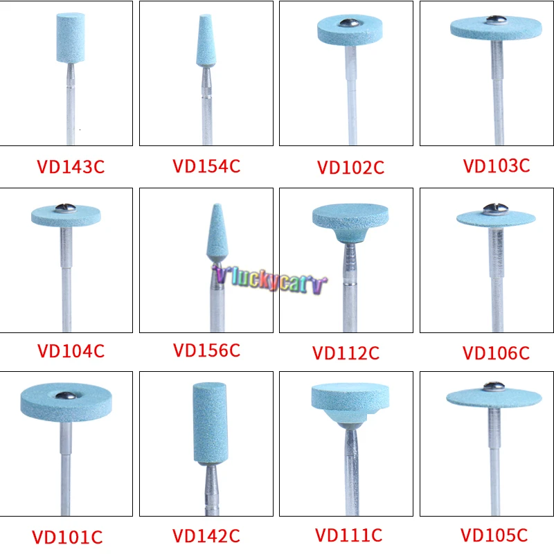 1 шт. Стоматологическая лаборатория керамика алмазный камень шлифовальные