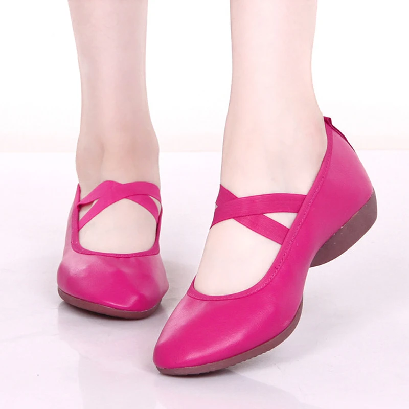 Балетки женские для тренировок мягкие кроссовки латиноамериканских танцев