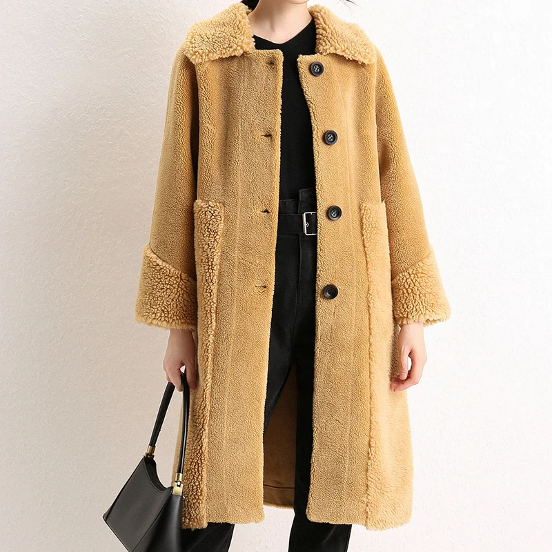 2019 осень и зима новое женское бархатное пальто свободного кроя высокого качества