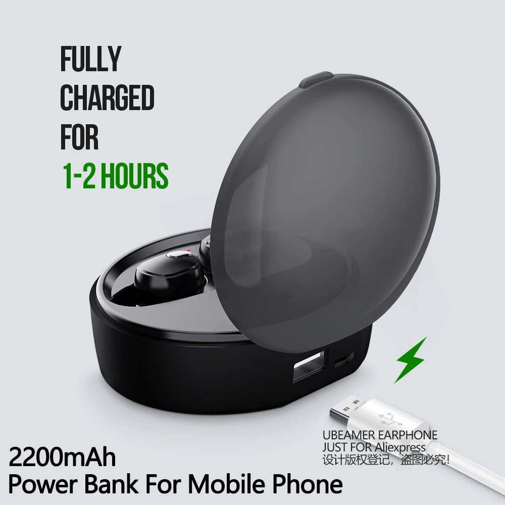 UBeamer M9 Bluetooth наушники. Настоящая беспроводная водонепроницаемая гарнитура