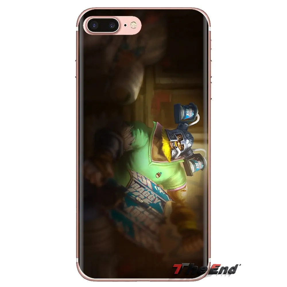League Of Legends Олаф для huawei G7 G8 P7 P8 P9 Lite Honor 4C 5X 5C 6X Коврики 7 8 9 Y3 Y5 Y6 II 2 Pro 2017 прозрачный