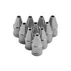 Наконечники для паяльника 10 шт.компл., 1 мм, 2 мм, металлический наконечник для пайки, сварочный наконечник для электрического вакуумного припояотсоса для распайки