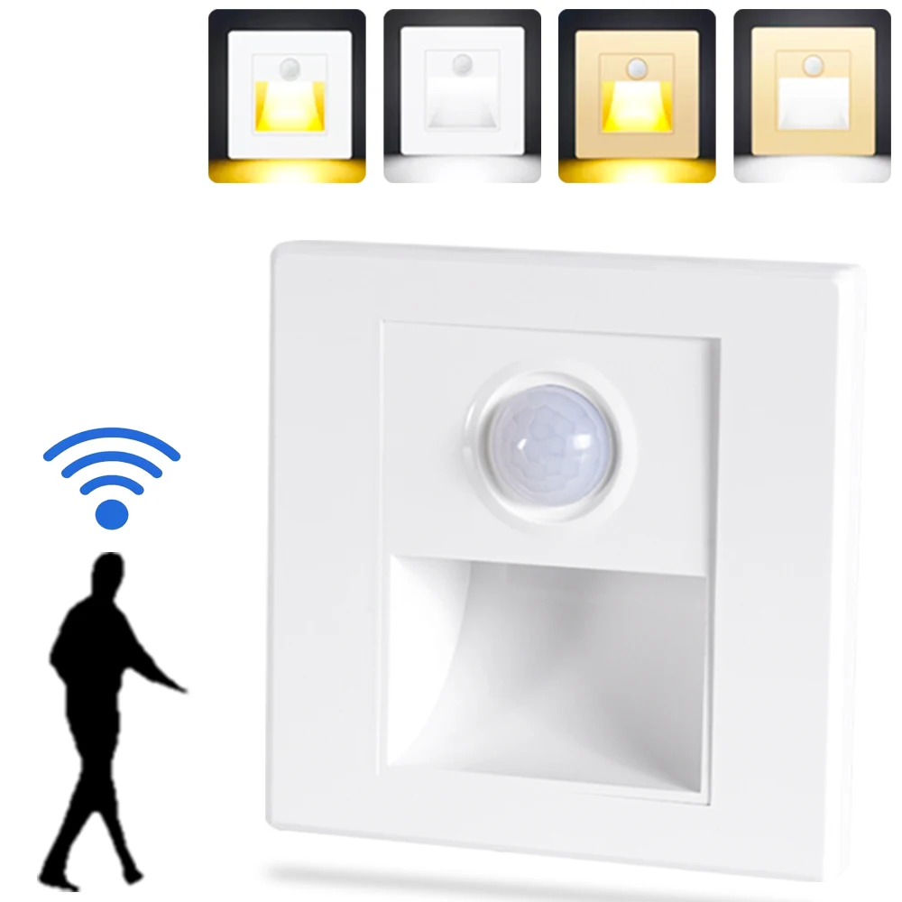 

Светодиодный светильник для лестницы, 1,5 Вт, 220 В переменного тока