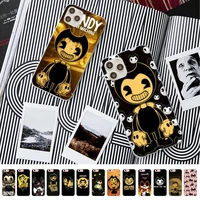 horror game bendy phone case for iphone 13 11 12 pro xs max 8 7 6 6s plus x 5s se 2020 xr case