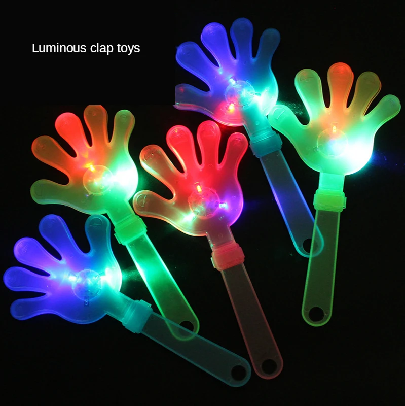 Luminous Hand Clap Birthday Carnival Party Luminous Hand Clap Atmosphere Artifact Flash Clap Concert Cheer Props