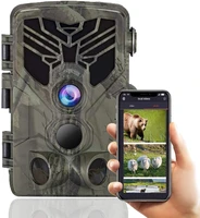 app bluetooth control live show wifi trail camera hunting wildlife cameras wifi830plus 36mp 2 7k video night vision surveillance