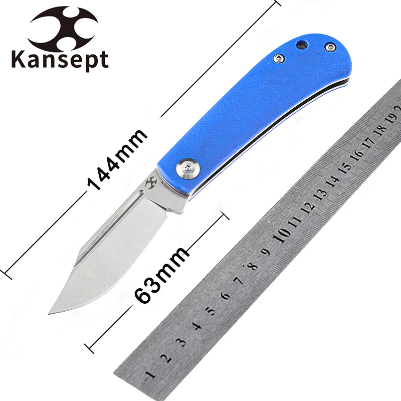 Карманный нож kanseven Bevy T2026S7 с нескользящим соединением компактный складной для