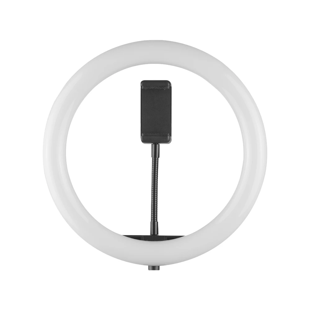 Настольная светодиодная кольцевая лампа для видеосъемки 3 режима освещения