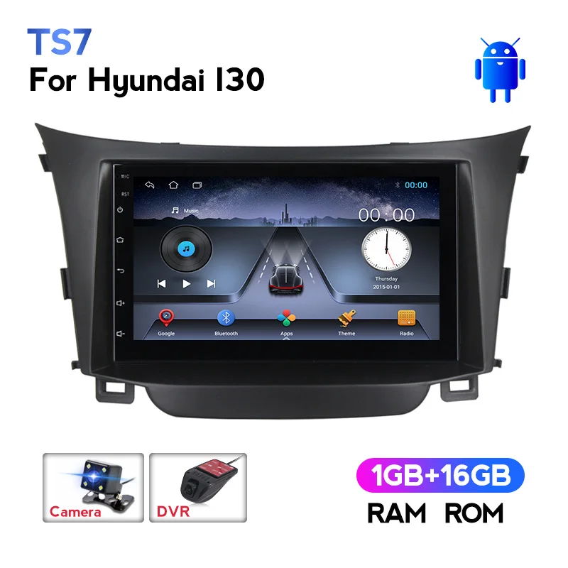 

Android System Car dvd player for Hyundai I30 Elantra GT 2012 2013 2014 2015 2016 2 Din Car Radio gps stereo Multimedia NO DVD 2
