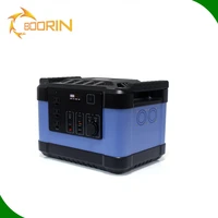 2020 new solar portable power bank with ac outlet 1000w 297a charger 12v dc used by high appliance