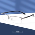 Оправа для очков, полуободковая оправа для оптических очков, оправа для рецептурных очков, очки, мужские деловые очки