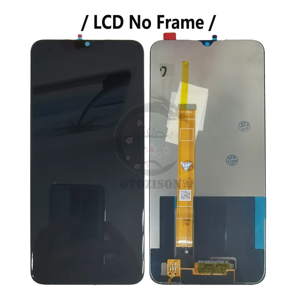 ЖК-дисплей 6 5 &quot Realme C3 экран мобильного телефона с рамкой для OPPO RMX2027 RMX2021 RMX2020