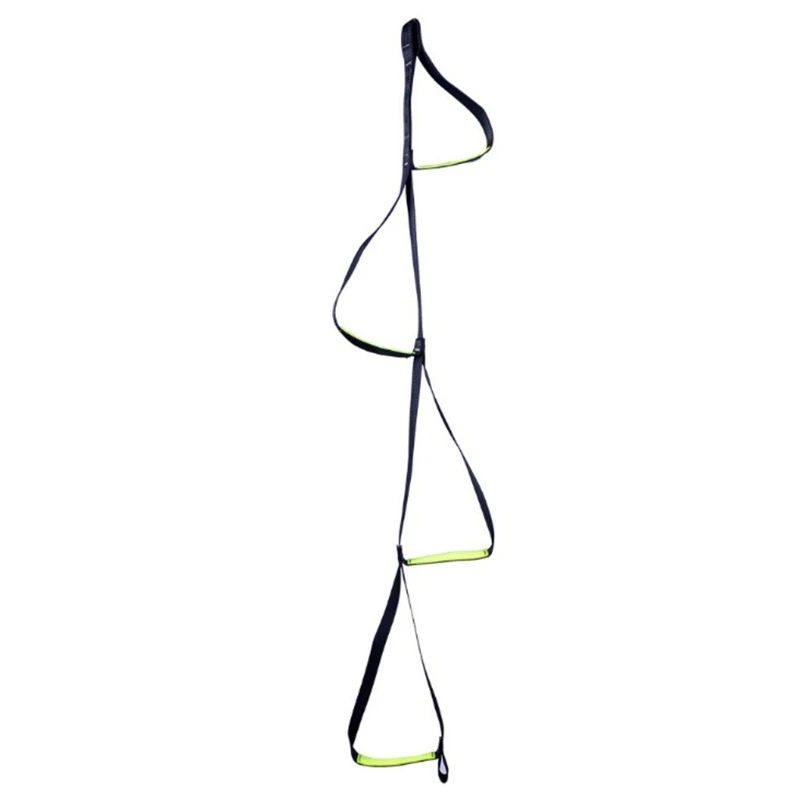 

T21D Polyester Silk Rope Mountain Deck Rope Ladder Rock Climbing Sling Rope Ladder Outdoor Must-have at Home Prevent Trouble
