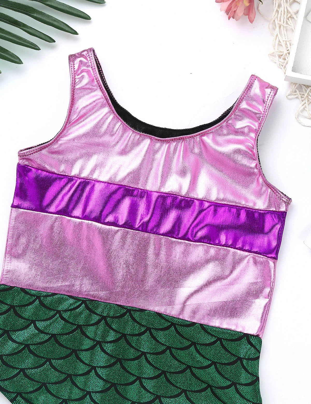 Гимнастическое трико для девочек балетное танцевальное платье без рукавов с