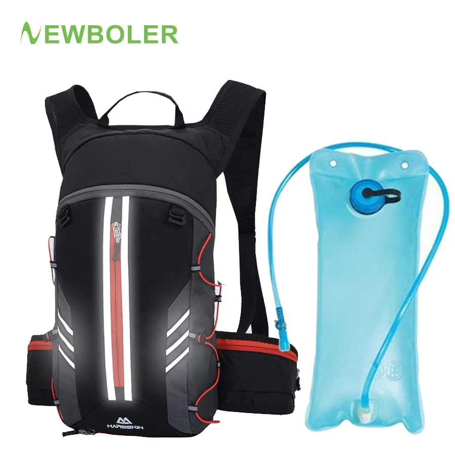 NEWBOLER велосипедная сумка 10л рюкзак портативный водонепроницаемый открытый спортивная сумка для воды походная сумка для скалолазания Велоспорт дорожный велосипед рюкзак