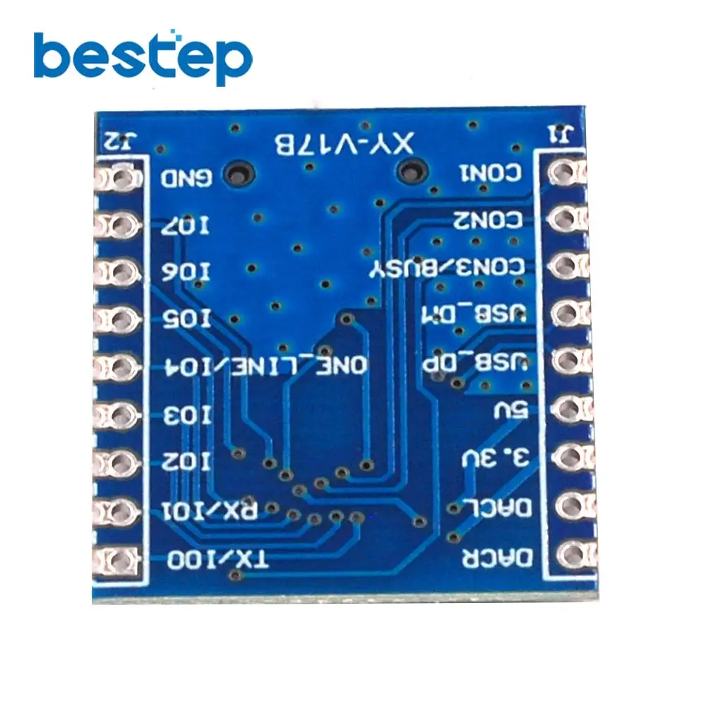 Голосовой модуль управления последовательным портом MCU IO контроль SD/TF карта MP3