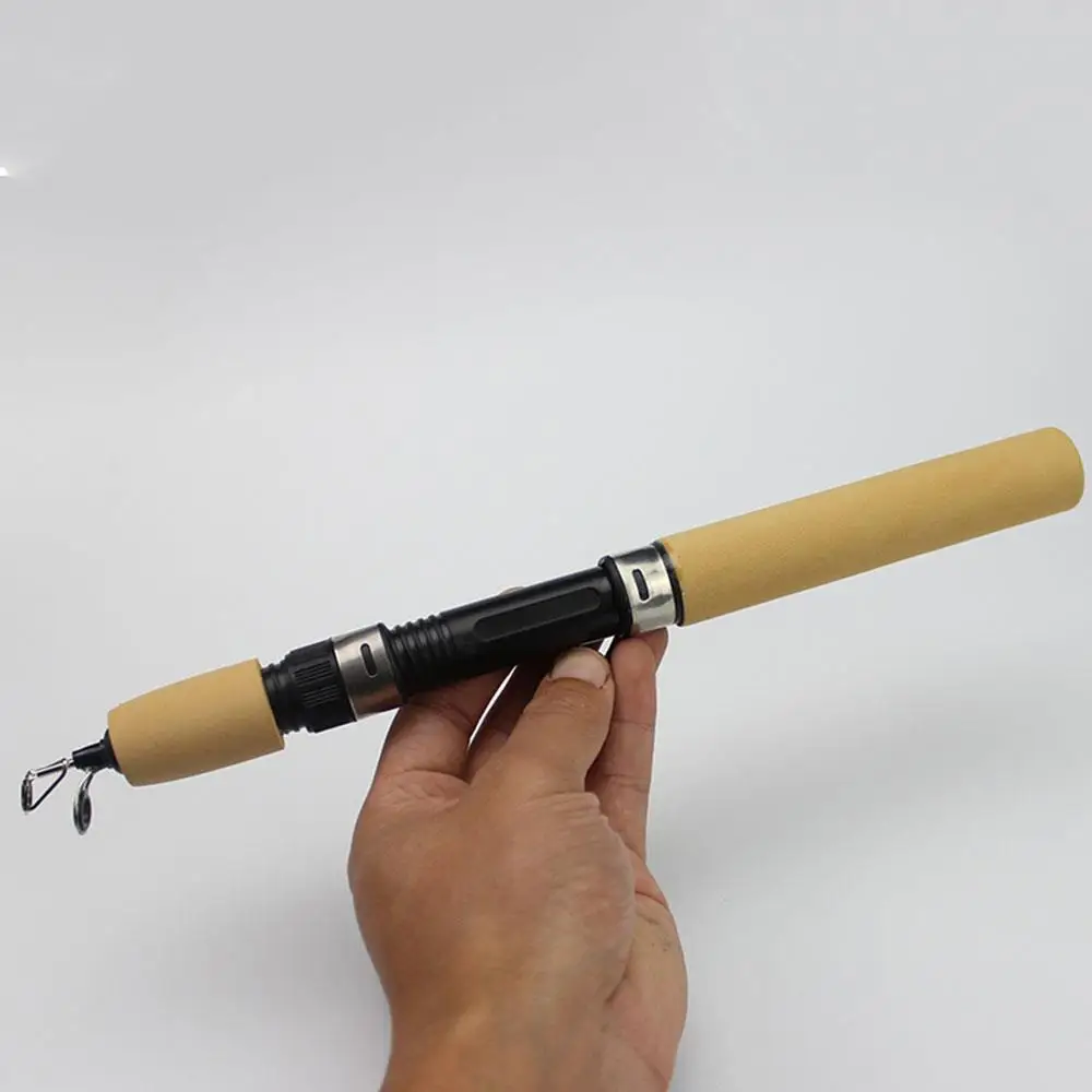 Fishing Rod Ice Accessories Winter Rods Ultralight Fish Shrimp Telescopic Adjustable Portable Tackle Pole Mini | Спорт и развлечения
