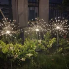 Светильник садовый водонепроницаемый на солнечной батарее, 150 светодиодов